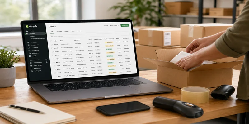 Shopify order fulfillment automation